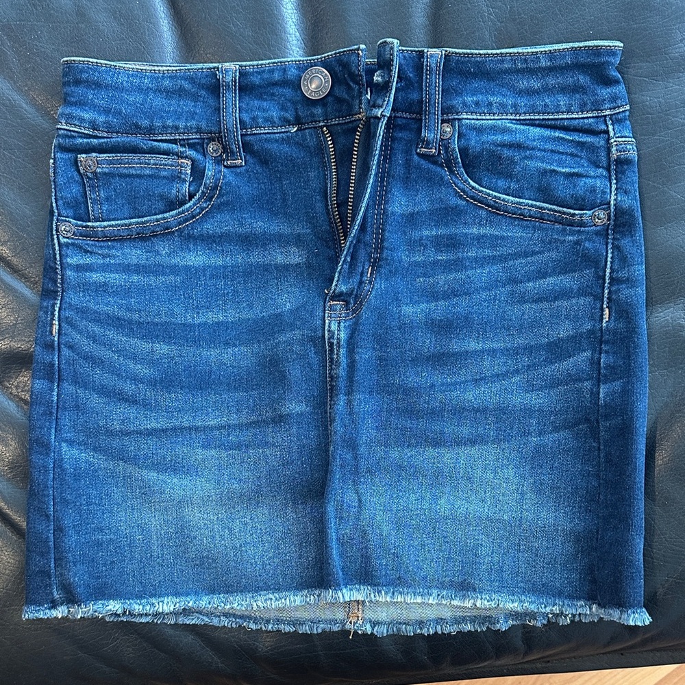Denim Mini Skirt